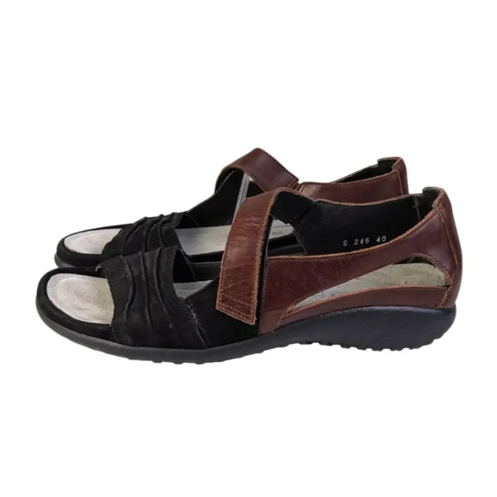 NAOT Papaki Sandals Size 40 US 9  EUC $189     S3286